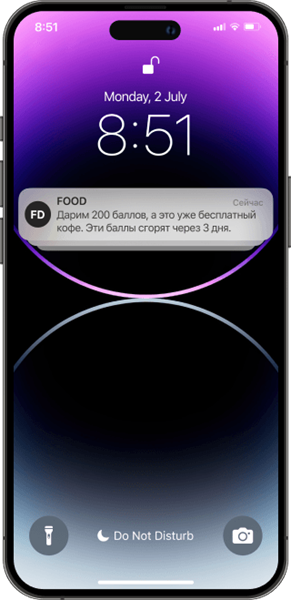Mobile app for restaurants and cafes with a delivery website